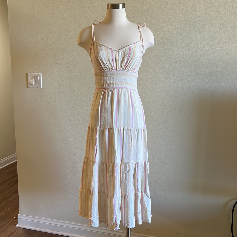 Paige summer spaghetti strap dress.